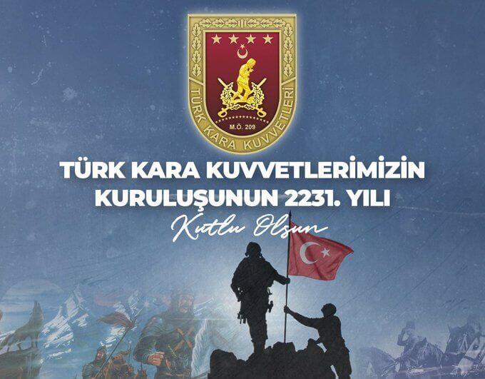 Türk Kara Kuvvetlerimizin Kuruluş Yıl Dönümü